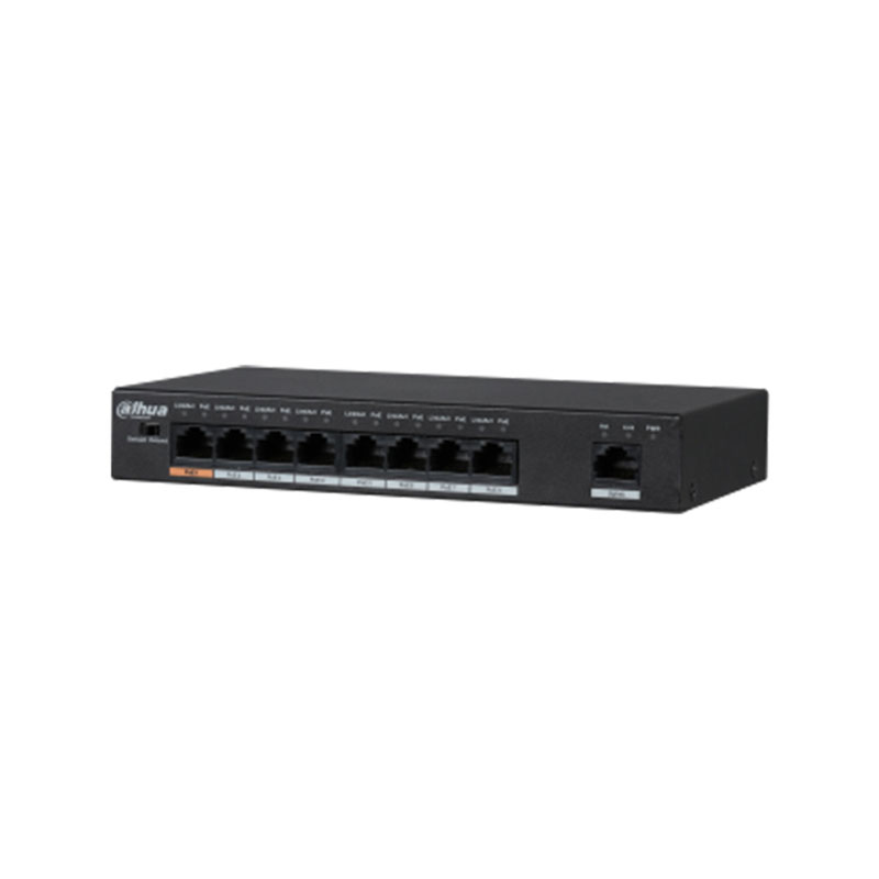 Diğer Markalar DH-PFS3009-8ET-96 Dahua 8x 10/100 Hi-PoE Yönetilebilir Switch