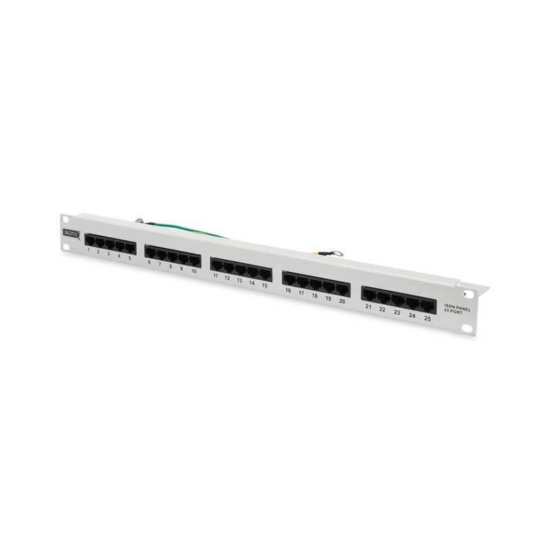 Network ART-ISND-25 25 Port ISDN Patch Panel Cat3 Siyah