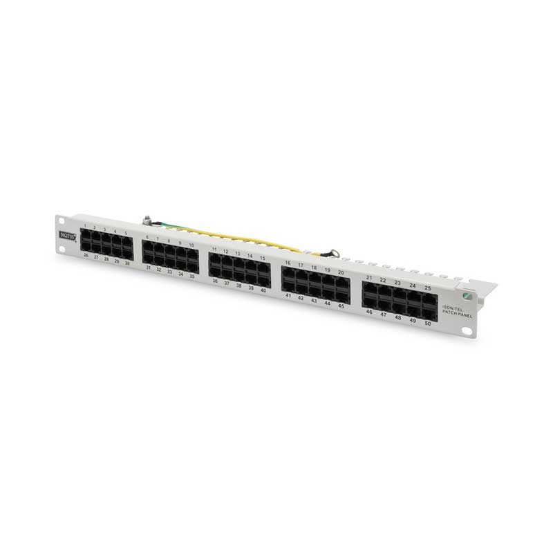 Network ART-ISND-50 50 Port ISDN Patch Panel Cat3 Siyah