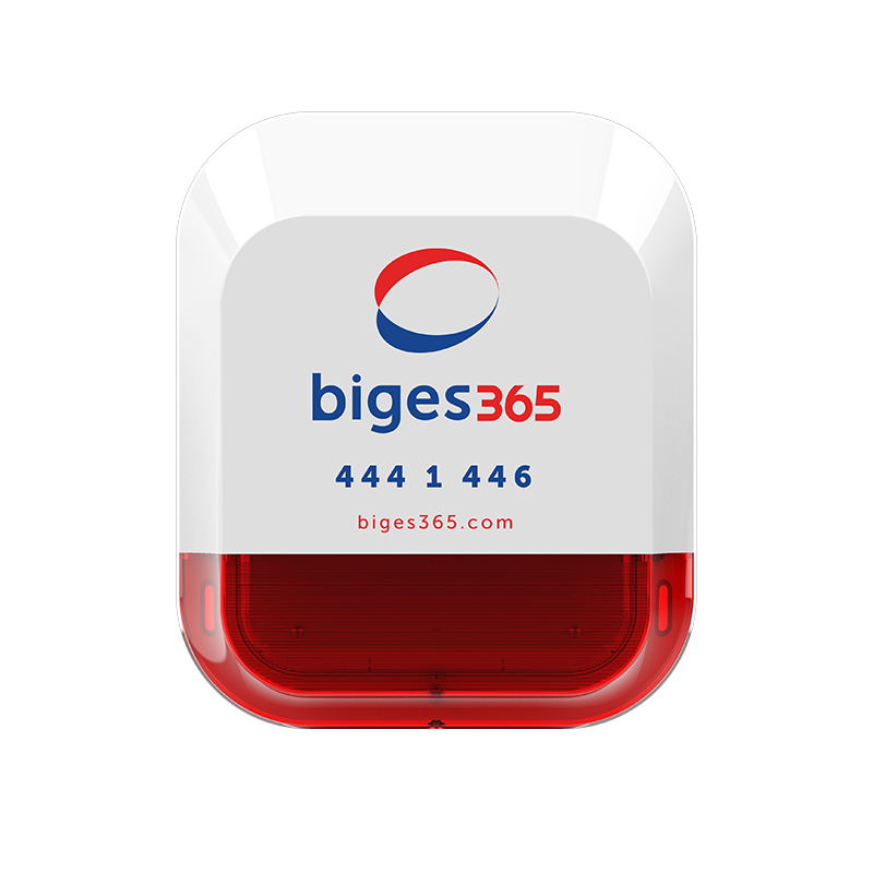 Biges 365 BGS365-WOSR IoT Kablosuz Dış Ortam Siren