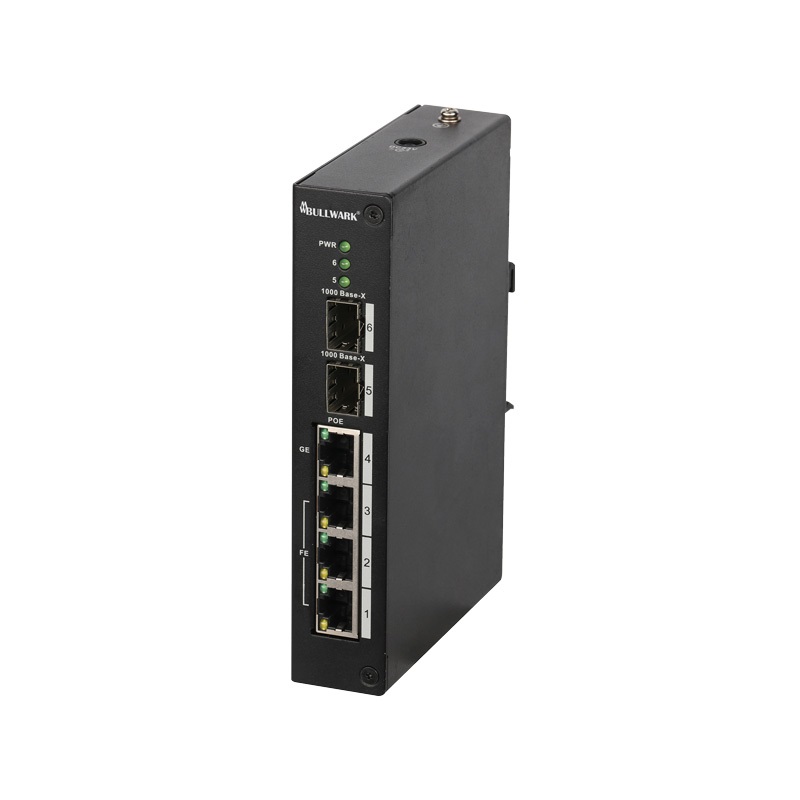 Bullwark BLW-SW3096-4HP 4x10/100 Hi-PoE/PoE + 2 x SFP Uplink End. Switch