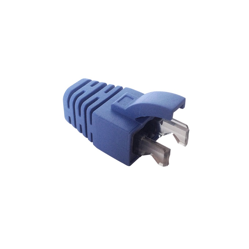 Network C6BOOT-F-BLUE Geoplus EZ Cat6 Utp Plug Boot Blue