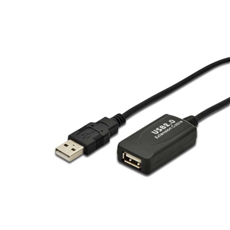 Digitus DA-70130-4 USB 2.0 REPEATER CABLE A MALE/AFEMALE LENGTH 5m