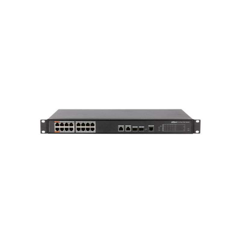 Diğer Markalar DH-PFS4218-16ET-240 Dahua 16 x 10/100 Hi-PoE Yönetilebilir Switch