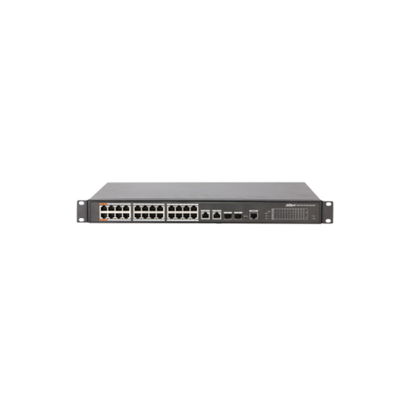 Diğer Markalar DH-PFS4226-24ET-360 Dahua 24 x 10/100 Hi-PoE 360W Yönetilebilir Switch