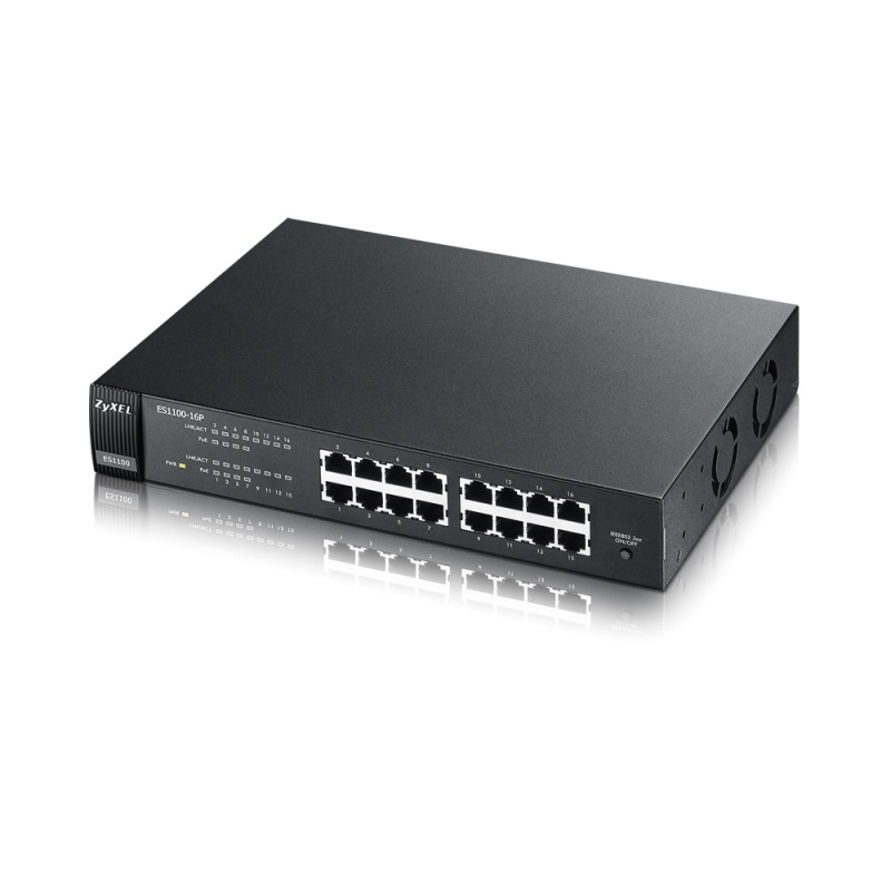 Zyxel ES1100-16 16PORT 10/100 Mbps Yönetilemez Switch