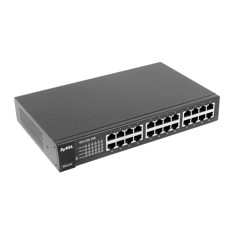 Zyxel ES1100-24E 24 Port 10/100 Mbps Yönetilemez Switch