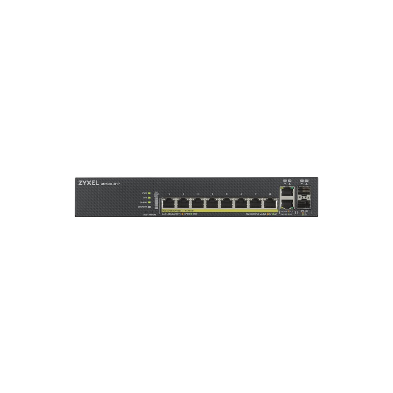 Zyxel GS1920-8HPV2 8 PORT 100/1000 WEB YÖNETİLEBİLİR POE SWITCH