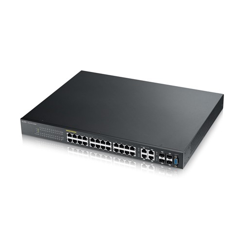 Zyxel GS2210-24 24 Port 10/100/1000 + 4x GbE Combo L2 Yönetilebilir Switch