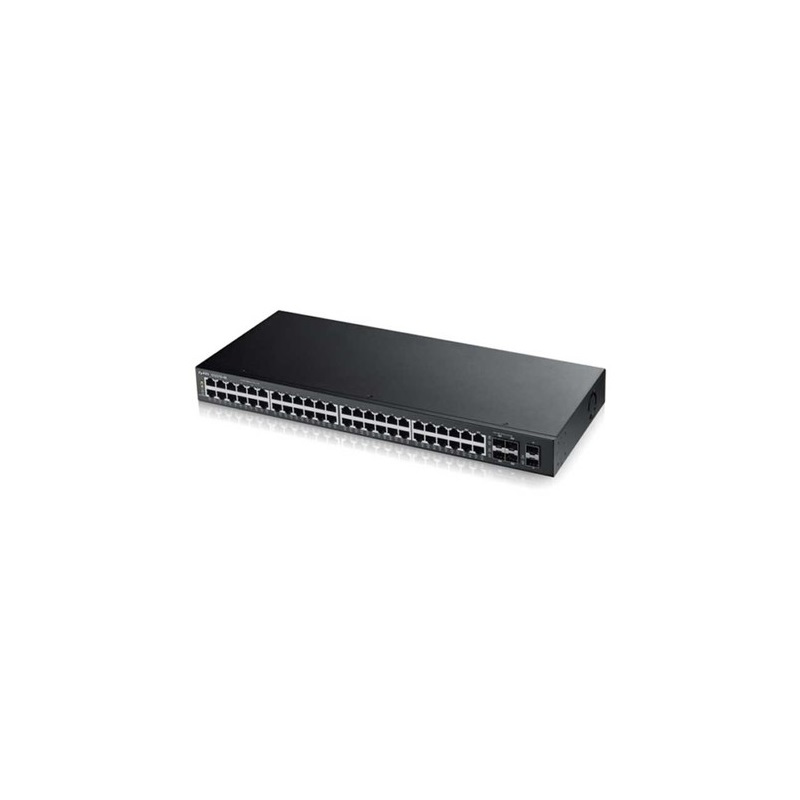 Zyxel GS2210-48HP 44 PORT 10/100/1000 + 4xDUAL+2xSFP L2 Yönetilebilir Poe Switch