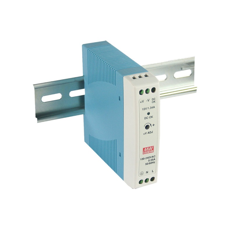 Oem Power Supply MDR-20-05 5v dc 3A DIN Rail