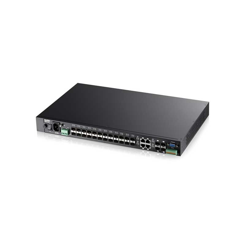 Zyxel MGS3520-28F 24xGbE SFP Port+4xGbE Combo (RJ-45/SFP) L2 Yönetilebilir Switch