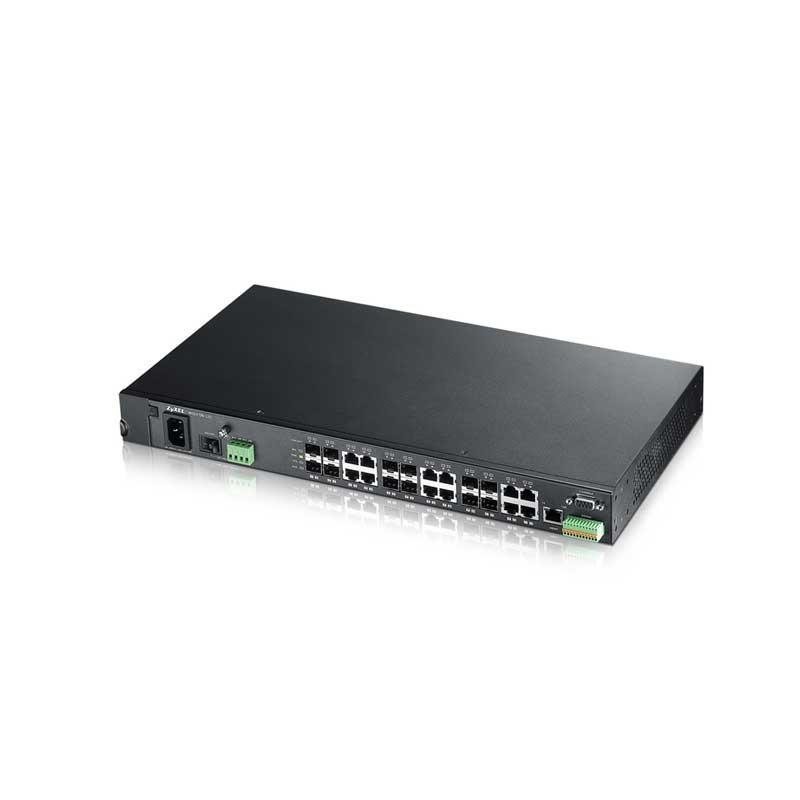 Zyxel MGS3700-12C 12 Port GbE Combo (RJ45/SFP) L2 Yönetilebilir Switch