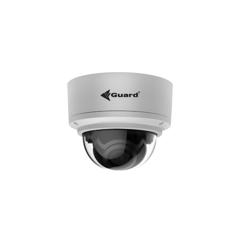 VGuard 2MP IP 2.8mm Sabit Lens H.265+ Starlight TrueWDR Dome Güvenlik Kamerası