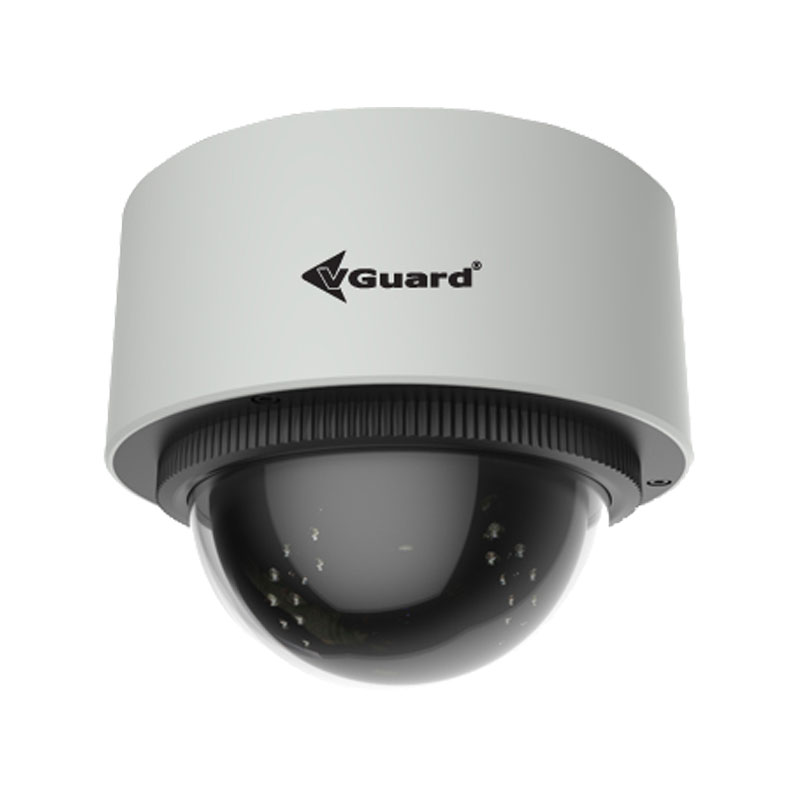 VGuard 4MP IP 2.8-12mm Motorize Lens H.265+ TrueWDR Dome Akıllı Güvenlik Kamerası