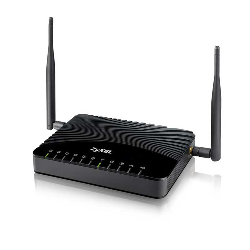 Zyxel VMG-3312 Versiyon 2 VDSL/ADSL2 ve Fiber VPN Özellikli 4 Port 300Mbps Kablosuz Modem