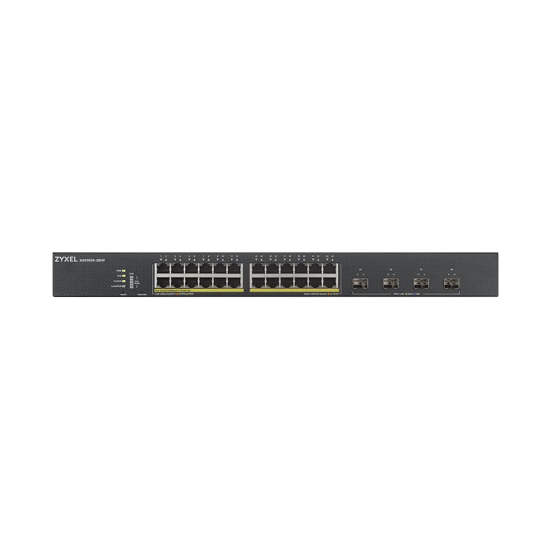 Zyxel XGS1930-28HP 24 PORT 24x10/100/1000 + 4xDUAL SFP + UPLINK YÖNETİLEBİLİR POE SWITCH